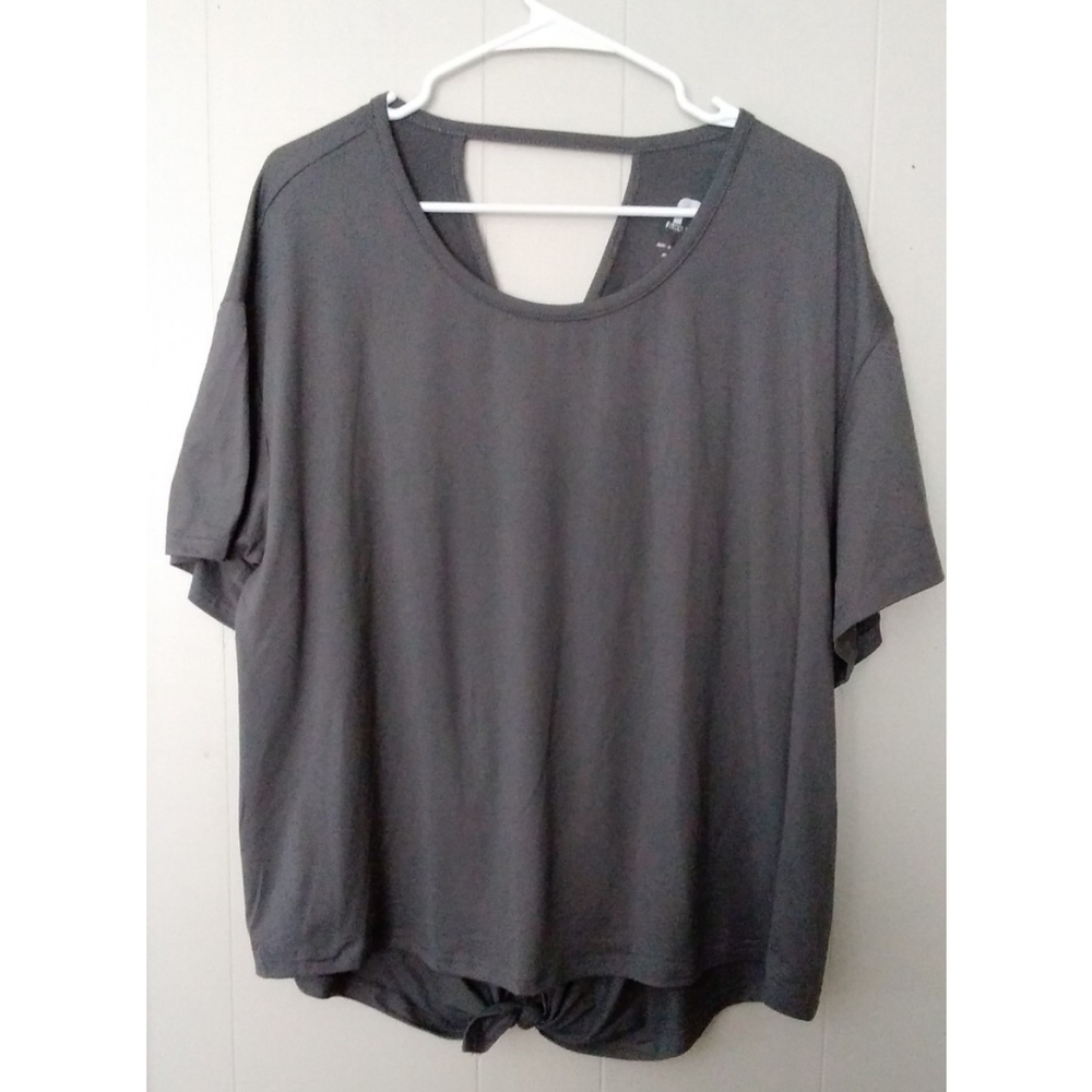 🆕️Fit Collective Grey Plus Active Top, 3X